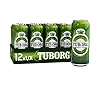 Tuborg Pilsener 1 Liter, Bier Dose Einweg (12 x 1.0 L) Dosenbier