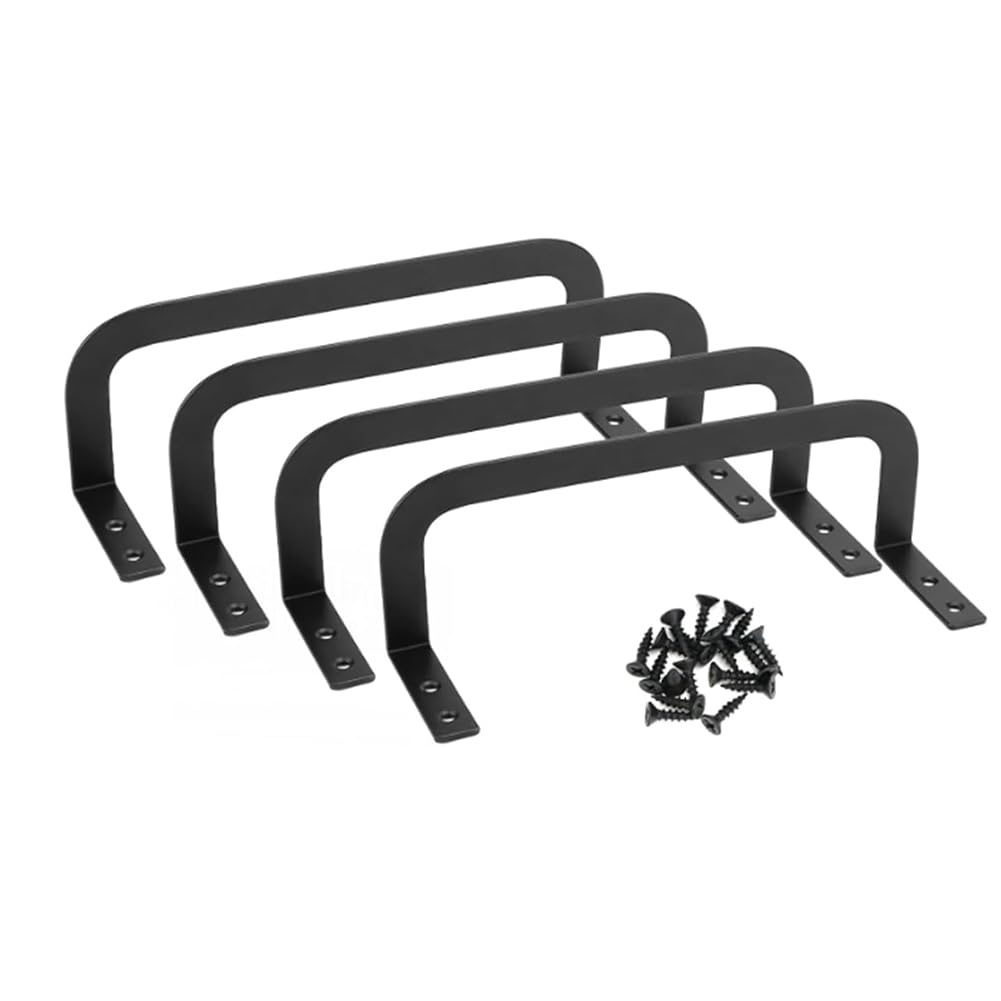 Hndhbfgrt Metal 4Pcs Mattress Slide Stopper Retainer Bars, Non-Slip Holders in Place Grippers for Bedroom