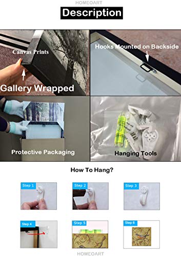 Vvovv Wall Decor - 5 Piece Canvas Prints Engine Engineering Closeup Gear And Chain Black And White Photos Wall Art Modern Home Decor Stretched And Framed Ready To Hang(60Inchx32Inch) #TOP4