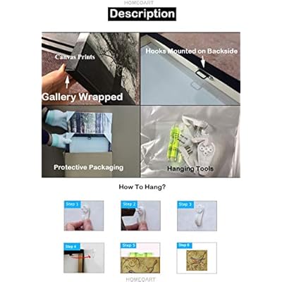 HOMEOART Mermaid Picture Bathroom Decor Blue Ocean Fish Whale Tail Painting Art Print Framed Artwork 12"x16"x3 Pieces 41UuAd7UaGL. SS400