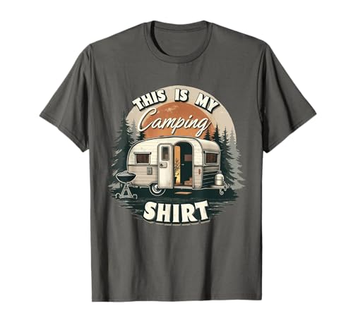 Divertida camiseta de camping «This Is My» para acampar, senderismo, naturaleza Camiseta