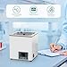 Lab Water Bath Digital WB100-1 Thermostatic Heater Electric Heating Devices Stainless Steel Liner 3L Capacity 1 Selectable Opening for Laboratory Experiment 110V/60 Hz