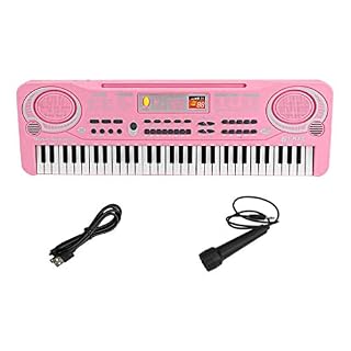 Piano numérique musical 61 touches avec microphone pour débutant - Les Beatles, Paul McCartney, John Lennon, RIngo Starr, George Harrison