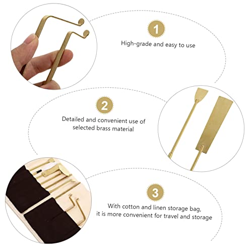 IMIKEYA 49 Peças Ferramenta De Vedação De Vedação Xiangdao Faça Seu Próprio Kit De Incenso Refluxo Q