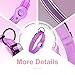 2026 Upgraded AirTag Dog Collar, Leather Dog Collar with AirTag Holder, Adjustable, Breathable, Soft Padded Apple Air Tag Dog Collars for Small Medium Large Dogs, (Purple, XL)