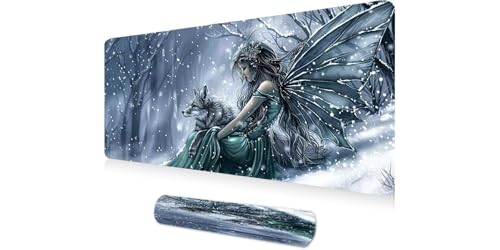 Alfombrilla ratón XXL 900x500mm desk mat grande para PC gaming y oficina
