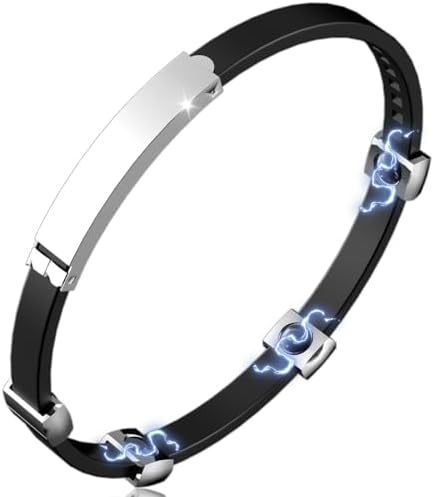 （23:30時点） 静電気除去 ブレスレット [2025業界注目！静電気対策次世代モデル] 4粒 強化モデル 静電気除去ブレスレット 磁気 スポーツ 秋冬の静電気対策 静電気 除去 静電マッサージボール内蔵 カット可能シリコン サイズ調整可能 男性 女性 子供も快適に着用可能 防水 家庭 職場 出張 旅行に適用 静電気軽減 静電気対策用品 秋冬ギフトに最適 おしゃれ ブラック