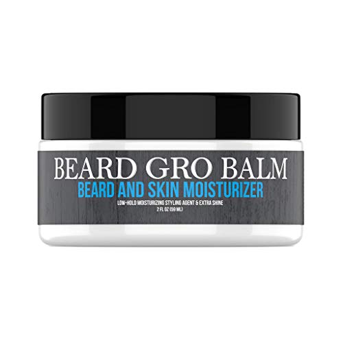 Uncle Jimmy Products Beard Gro Balm | Beard And Skin Moisturizer Goes To Work Immediately To Tame Unruly Hairs For A Softer, Thicker Beard | Softens Beards And Mustaches 2 Fl Oz #TOP3