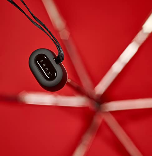Parapluie tempête micro Senz° rouge résistant au vent fort