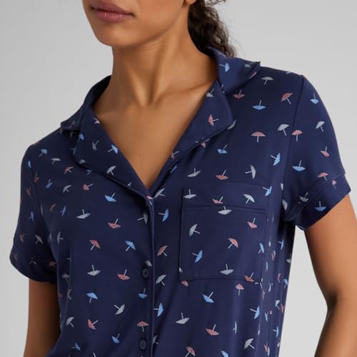 Image of Tommy John Women's Short Sleeve Top and Short Pajama Set