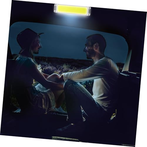 Lámpara portátil LED interior camión luz COB aluminio coche multiusos 6