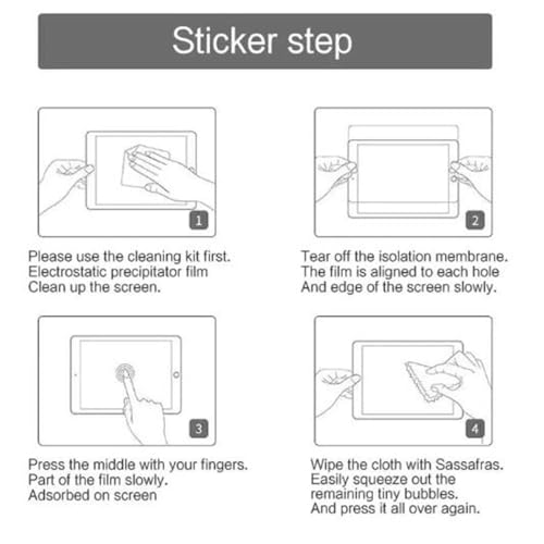 Protector de pantalla cristal templado 9H para Teclast T65MAX 13" miniatura 7