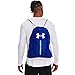 Under Armour Unisex-Adult Undeniable Sackpack , Royal (400)/Metallic Silver , One Size Fits Most