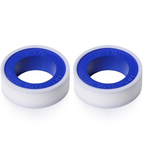 Teflon Tape,PTFE Plumbers Tape,for Sealing,Plumbing,Sealant,Thread Seal for Shower Head,Water...