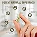 NIUSISE Moringa Powder Capsules, Organic Supplement 800mg Green Superfood from Moringa Leaf, Super Supplement Supports for Energy, Gut & Skin Health, Essential Vitamins, Vegan - 60 Capsules