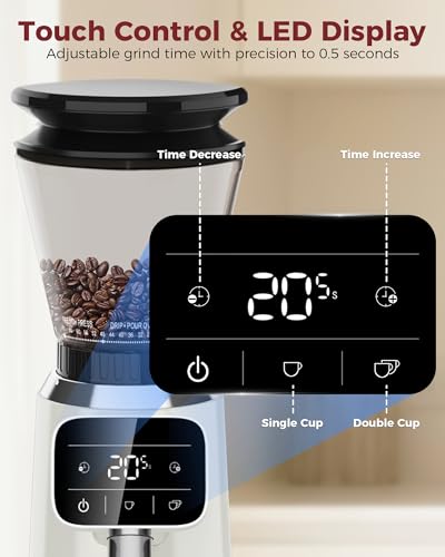 Burr Coffee Grinder for French Press