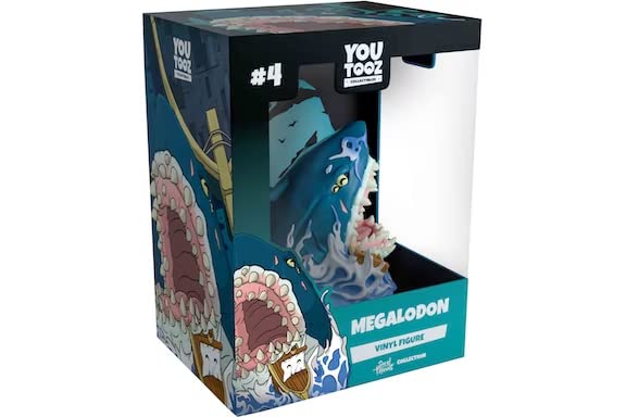 Youtooz Megalodon 3.2" inch Vinyl Figure, Collectible Megalodon Shark Figure by Youtooz Sea of Thieves Collection