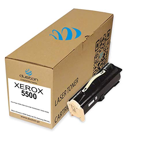 2x 5500, 113R00668 toner Duston nero compatibile