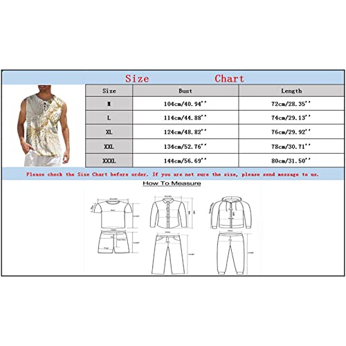 MYNKYLL Camisa de dormir masculina Summer Corns With Sleeveless Chouxiangma Independence Day, Preto,