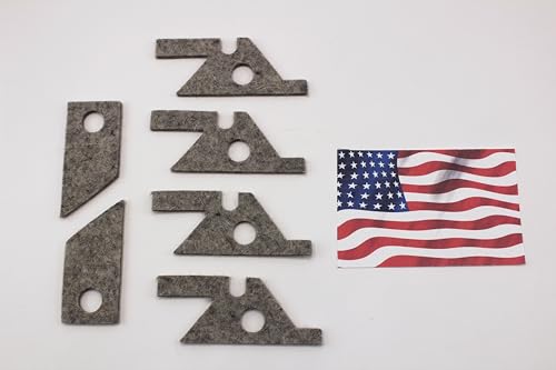 bridgeport mill j head milling machine saddle amp knee felt wiper kit m1601