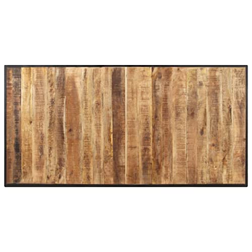 Table à manger 160 cm en manguier : la solution durable pour optimiser l'espace - 5