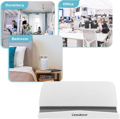 Image of Acrylic Home Office Wall-Mounted Reading Glasses Holder, Sunglasses Glasses Wall Shelves, Eyeglasses Display Rack, Glasses Organizer with Adhesive Tape for Bedroom, Living Room, Entryway (White)