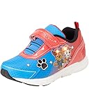 Nickelodeon Boys' Paw Patrol Sneakers - Chase and Marshall Light Up Running Shoes (Toddler/Little Kid), Size 11 Little Kid, Blue & Red