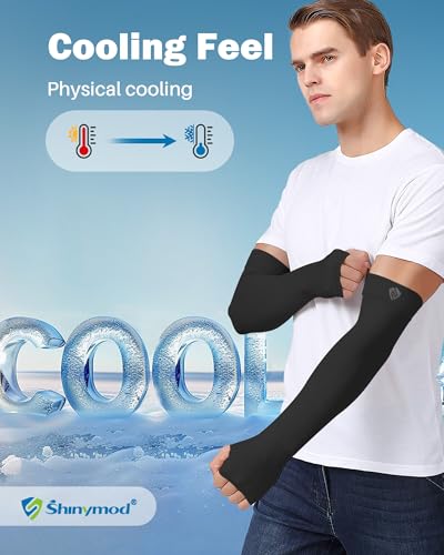 Arm Sleeves for Men Women UV Sun Protection Compression Arm Warmer Tattoo Cover Up, Sports Golf Cooling Sleeves4