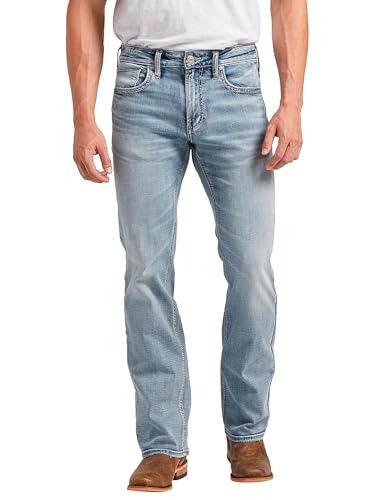 Silver Jeans Co. Mens Jace Slim Fit Bootcut Jeans - Legacy