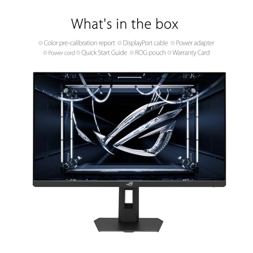 Image of ASUS ROG Strix 27 inch 1440P GSYNC Pulsar HDR Gaming Monitor (XG27QNGV) - QHD, 360Hz (Above 144Hz), 1ms, Ultrafast IPS, Esports Dual-Mode, Ambient Adaptive Technology, Aura Sync, 3 yr Warranty