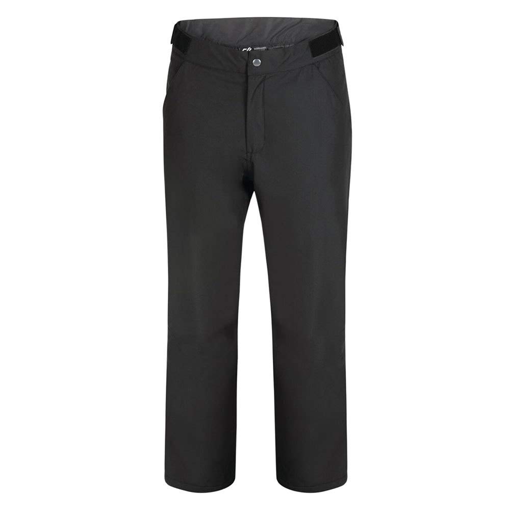 Dare2b Ream Mens Ski Pant Waterproof & breathable Recycled fabric - adjustable waist system, snow gaitors - zip and 2 pockets Black