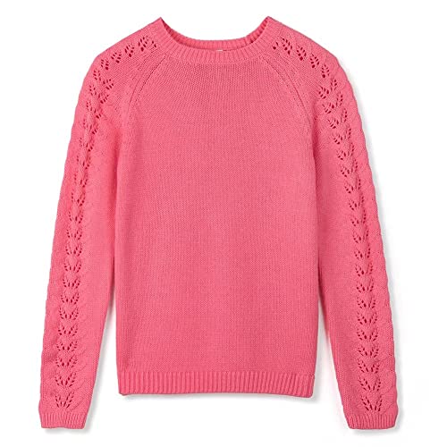 Image of Kid Nation Girls Sweaters for Teen Girls Toddler Girl Cute Knit Crewneck Pullover
