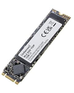 Intenso Interne M.2 SSD SATA III Top, 128 GB, 550MB/Sekunde