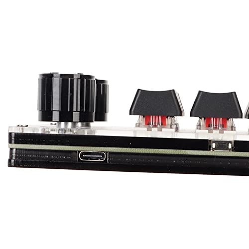 Teclado USB Mini 3 4 6 9 12 Teclas, Interruptor Vermelho, Design Ergonômico, Teclado Mecânico, Tecla