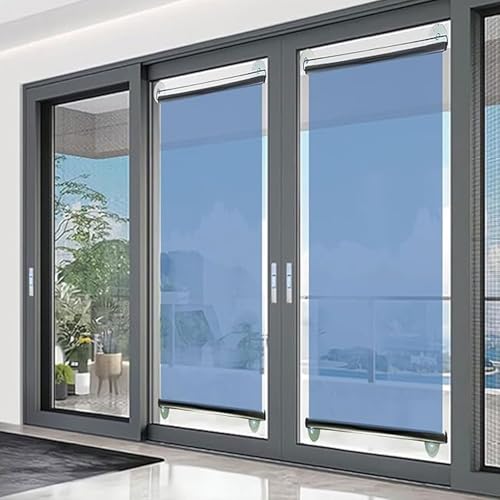 Store occultant sans perçage rétractable pour bloquer la lumière - 3