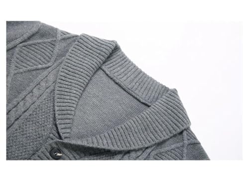 Men's Cardigan Sweater Long Sleeve V Neck Single Breasted Slim Fit Casual Knit Cardigans3