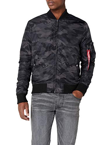 Alpha Indutries MA-1 TT blouson bomber pour homme Black Camo