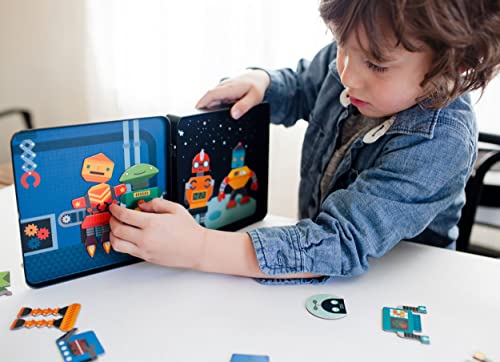 Petit Collage PTC225 Magnetic Play Set, Robot Remix thumb #6