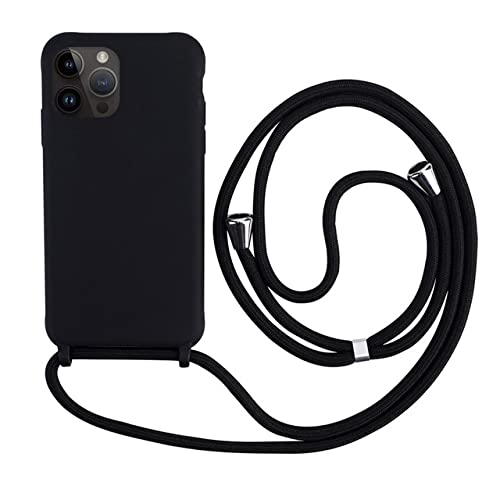 Étui pour iPhone XR avec cordon collier pour éviter les chutes