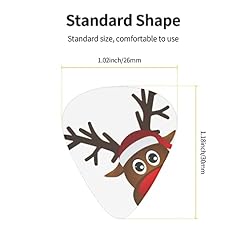 Médiators de guitare Paquet de 12 médiators de Noël pour guitare électrique Guitare acoustique Diverses guitares - Les Beatles, Paul McCartney, John Lennon, RIngo Starr, George Harrison Médiators de guitare Paquet de 12 médiators de Noël pour guitare électrique Guitare acoustique Diverses guitares – Image 3