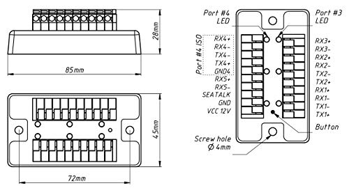 Image of Yacht Devices NMEA 0183 Multiplexer - YDNM-02