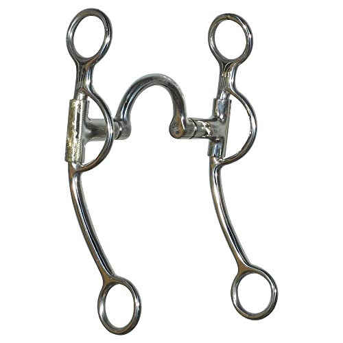 Schneiders Robart Spring Loaded Correction Mouth Horse Bit | Eliminates Pinched Tongues & Cheeks | Independent Side Rotation | Enhances Learning & Performance | Spring Loaded Correction Mouth