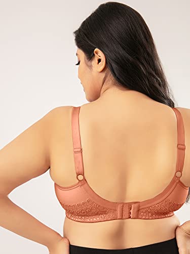 Image of NYKD NYB101 Cotton Non Padded Non Wired Full Coverage Everyday Bra M-Frame Bounce Control (Plus