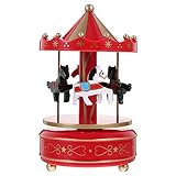 cette boîte à musique peut jouer des mélodies élégantes. Noël, anniversaires et différentes fêtes, délicat.