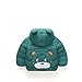 Thermal Puffer with Hood Padded Down Jackets for Kids Girl Boy Winter Fall Fleece Lined Wool Padded Jacket Hoods Outfits Child Zip Up 2025 Clothing Fashion 12 Months