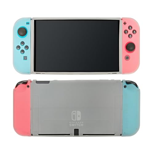 RyoyX Switch L@EL Ή ی P[X Joy-Con Jo[  3_Zbg XCb` L@ELf p Jo[ ȒP TPU \tg ϏՌ switchL@EL XCb`L@ELf Ή P[X XNu