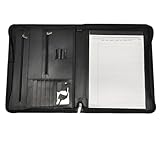 Accès facile : dispose d'une fermeture for garder vos documents en sécurité tout en permettant un accès rapide en cas de besoin. Le porte-documents en cuir est destiné à ceux qui sont en déplacement, for que vos essentiels soient toujours à portée de main pendant les journées chargées