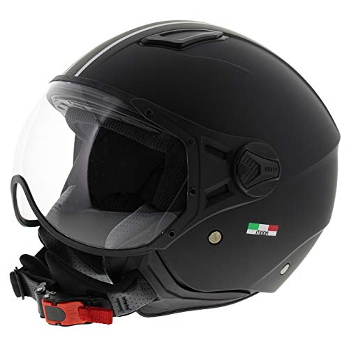 Vito Moda Jet Casco Negro Mate Notte