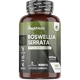 Boswellia Serrata 2000mg 180 Gélules Vegan avec 85% d’Acide Boswellique - Encens Indien, pas de l’Harpagophytum - Extrait de Poudre de Boswellia (5:1) Équivalent à 400mg - pour 6 Mois d'Apport