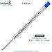 4 Pack - Ink Refill Blue Medium Schmidt P900 Parker Style Ballpoint Refill
